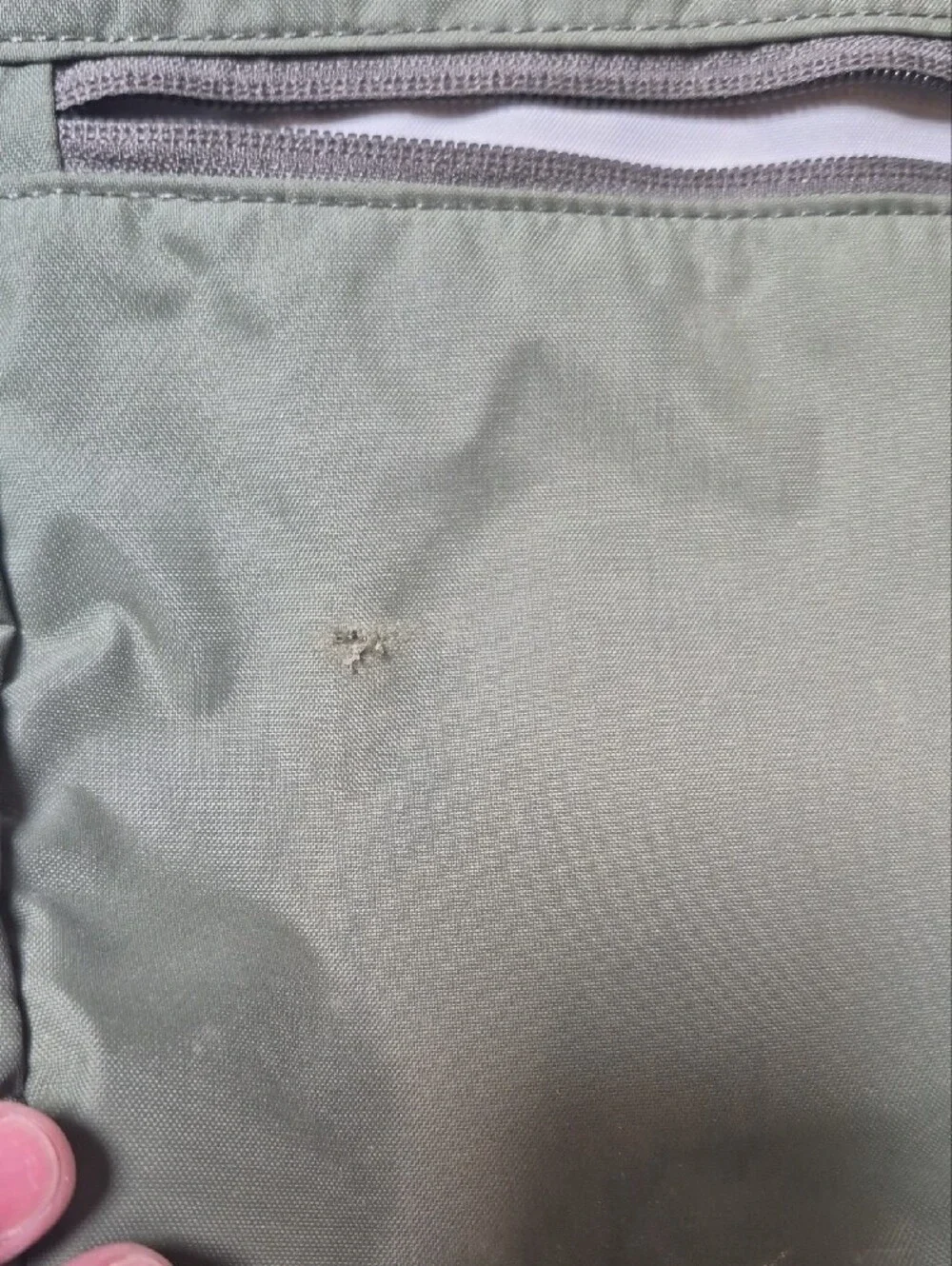 FJÄLLRÄVEN Olive Green Tote Bag with Shoulder and Back Strap